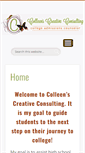 Mobile Screenshot of colleencreativeconsulting.com